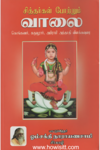 சித்தர்கள் போற்றும் வாலை  -- பாட்டு சித்தர் ஓம்சக்தி நாராயணசாமி