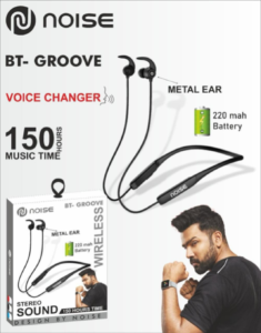 NOISE BT GROOVE WIRELESS BLUE TOOTH NECKBAND EARPHONE - (BUY WIRELESS BLUE TOOTH NECKBAND EARPHONE ONLINE)
